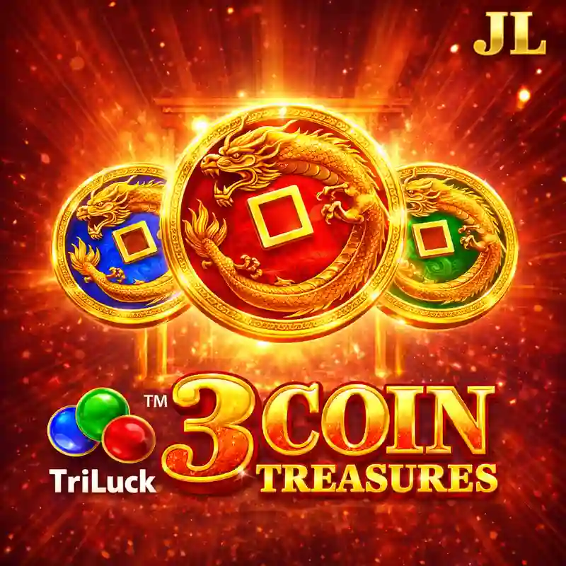 3 Coin Treasures Slot Game at jl4 Casino