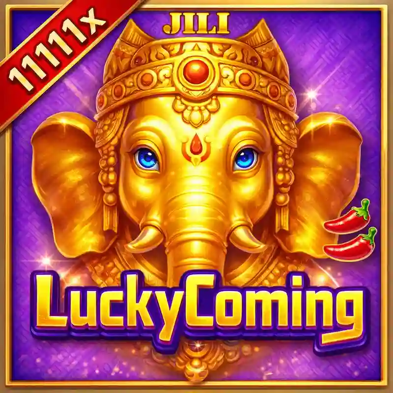 Lucky Coming Slot Game Logo